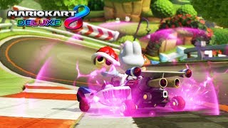 DONDE USAR EL MINITURBO MORADO EN MARIO KART 8 DELUXE  Nintendo Switch [upl. by Odnam]