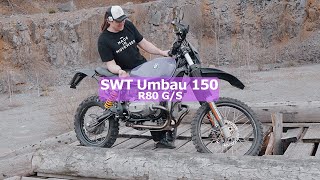 BMW Motorrad R 80 GS  SWT 150  Der Boxer fürs Endurowandern  Die leichte SWTSPORTS Enduro [upl. by Zack]