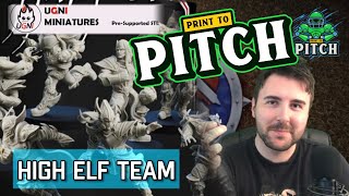 UGNI High ElfTeam  3D Printing Blood Bowl  Print to Pitch Bonehead Podcast [upl. by Sinnard]