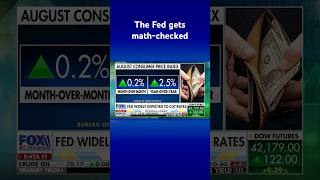 US economists mathcheck the Fed to reveal inflation is much worse than we think shorts [upl. by Yeniar392]