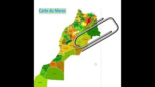 Carte Ville Maroc Excel pJointe [upl. by Albert]