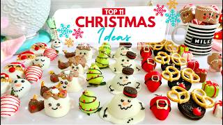 🎄 11 POSTRES SIN HORNO de NAVIDAD para VENDER y GANAR DINERO desde CASA 🎅🏼 IMPRESIONA a tus CLIENTES [upl. by Riane]