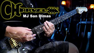 2024 Charvel MJ San Dimas  Improv session with Elevated Jam Tracks [upl. by Nuahsak]