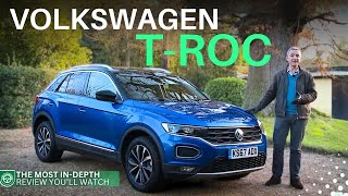 Volkswagen TRoc Review 2018  Striking sporty and confident [upl. by Neelra826]