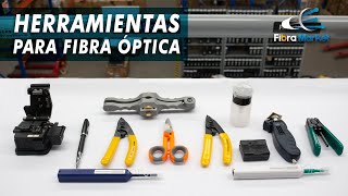 Fibra óptica  kit herramientas fibra optica  kit para fibra optica [upl. by Weintrob]