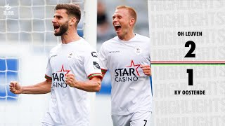 GOALS  Alle doelpunten uit OH Leuven KV Oostende [upl. by Oigroig]