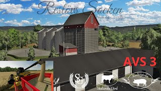 RESLÖVS SOCKEN AVS 3 Farming Simulator 22 [upl. by Oesile876]