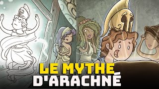 Athéna et Arachné La Fille qui a Défié les Dieux  Version Animée  Mythologie Grecque [upl. by Yslehc]