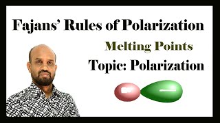 Lesson 3 Fajans Rules of Polarization  Topic Polarization  Periodic Properties of Elements [upl. by Phelgon723]