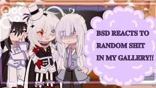 “𝐁𝐒𝐃 𝐑𝐄𝐀𝐂𝐓𝐒 𝐓𝐎 𝐑𝐀𝐍𝐃𝐎𝐌 𝐒𝐇𝐓 𝐈𝐍 𝐌𝐘 𝐆𝐀𝐋𝐋𝐄𝐑𝐘” BSD EXTREMELY FUNNY AND COOL [upl. by Randie505]