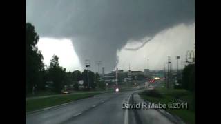 April 27 2011 Tuscaloosa AL Tornado  Time Lapse [upl. by Prisilla]