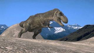 Dinosaurs  TRex 3D Animation [upl. by Yeslah782]