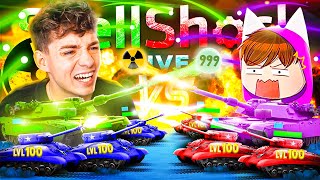 Der heftigste LEVEL 100 KAMPF der WELT 😱☢️  ShellShock Live [upl. by Shelagh]