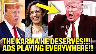 Trump TORMENTED by KAMALA AD BLITZ Before Debate [upl. by Ylrahc]