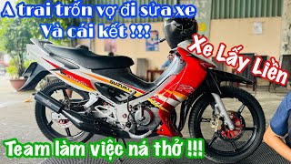 Satria 2006 làm máy zin lấy liền  Zalo 0924393939 xe 2thì xipo xipo120 satria2tak satria [upl. by Fianna239]