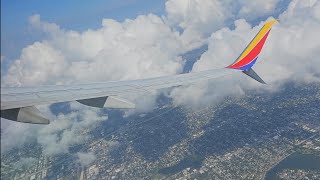 Southwest Airlines Boeing 737800 Takeoff  Tampa International Airport [upl. by Ettennor202]