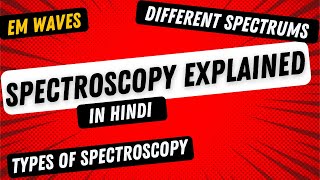 What is Spectroscopy  Spectroscopy explained  Types of Spectroscopy  DREAM BIG CLASSES [upl. by Martreb614]