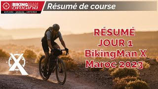 BikingMan X MAROC 2023  Résumé du jour 1 [upl. by Ahsahs]