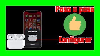 ¿Cómo CONFIGURAR los AirPods 🎧 en el iPhone RÁPIDO  PASO A PASO [upl. by Leidag297]