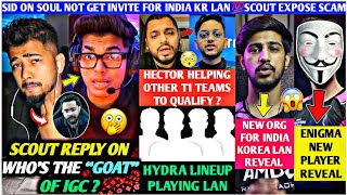 Hector Helping Other TEAMS to Qualify LAN 😱Enigma New Player🥵Owais Joining Gods😲Scout EXPOSE This😳 [upl. by Rolfe]