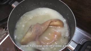 Kinilaw Na Tenga ng Baboy Recipe  Pigs Ear Recipe Tagalog [upl. by Gretal]