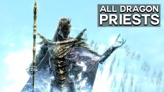 Skyrim  All Dragon Priests and their Dark Lore [upl. by Harry]