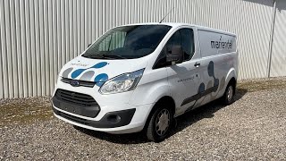 Køb Varebil Ford Transit Custom 22 TDCI 310 L2 på Klaravik [upl. by Enala]