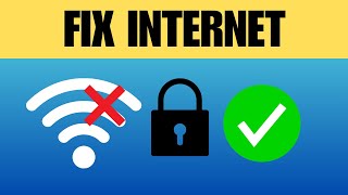 How To Fix quotNo Internet Securedquot in Windows 11 [upl. by Wende]