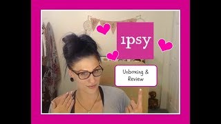 IPSY  Unboxing amp Review August 2017 [upl. by Dnalerb131]