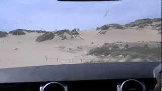 Land Rover Discovery 3 V8 HSE in sand [upl. by Apur]