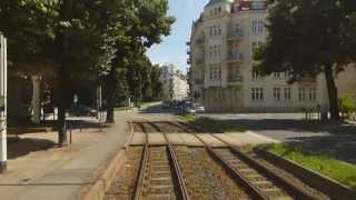 Im ČKD Tatra KT4D durch Görlitz  KönigshufenBiesnitz  Straßenbahn  Tram in Goerlitz Germany [upl. by Nylekcaj]