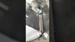 Aluminium Mig welding [upl. by Ecnarf]