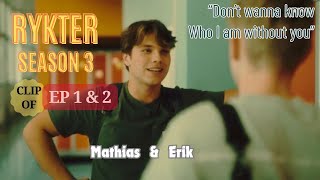 Rykter Season 3  Mathias X Erik  Clips of Episode 1 amp 2 rykter season3 bearsden agape [upl. by Cyrille]