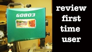 Grizzly G0803 9quot Bench Top Band Saw  A Frugal Fridays 7 Review [upl. by Valsimot]