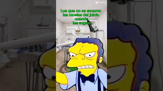 🦷 muelasdeljuicio cordales tercerasmolares odontologia odontología dentista moe lossimpson [upl. by Airednaxela185]