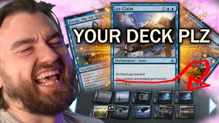 2 DECKS VS 0 Lay Claim Orvar Spark Double Historic MTG Arena [upl. by Clara745]