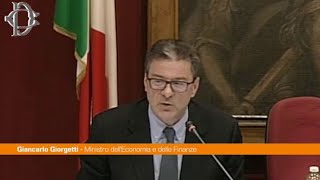 Superbonus Giorgetti quotEffetti radioattivi sulla finanza pubblicaquot [upl. by Nilcaj558]