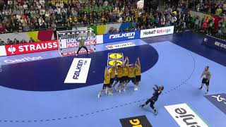 HANDBALL EM 2024 Halbfinale Frankreich vs Schweden Fehlentscheidung [upl. by Arriek425]