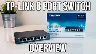 TPLink TLSG108  This Cheap Switch Just WORKS [upl. by Damarra]