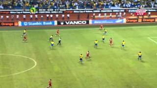 Gabon 3  2 Maroc Quel match  20120127 [upl. by Annavahs]