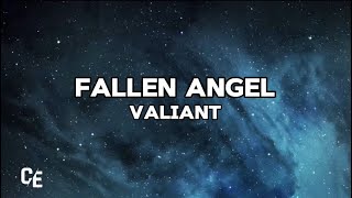 Valiant  Fallen Angel lyrics Throat Pro Riddim [upl. by Leunas]