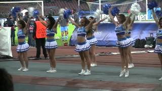 Cheerleaders SSC Napoli Esibizione ChampionsNapoliMarsiglia [upl. by Ydaf]