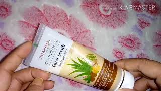 Review of patanjali face scrub  scrub kyu kab or kaise kare jaane [upl. by Llirrem]