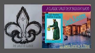 1JJ SWISS TAROT DECK by VINCENT PITISCI A classic brought back Deck Review [upl. by Yelyak]