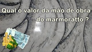 Quanto custa a mão de obra do marmoratto [upl. by Zavala515]