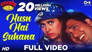 Husn Hai Suhana  Coolie No 1  Govinda amp Karisma Kapoor  Abhijeet amp Chandana Dixit  90s Hits [upl. by Hufnagel]