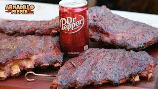 Dr Pepper Ribs in CharBroil Big Easy OilLess Fryer  How to Cook Ribs in Big Easy Fryer [upl. by Nylauqcaj607]