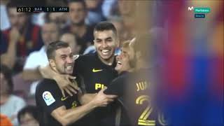 201617 FC Barcelona 1 vs Atlético Madrid 1 Liga  Jª 05 [upl. by Sunev666]