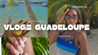 Guadeloupe vlog  Ep4  ile bateau plage 🏝️ [upl. by Trebmal]