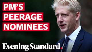 PMs brother Jo Johnson and exEngland cricketer Sir Ian Botham among 36 to receive peerages [upl. by Benito]